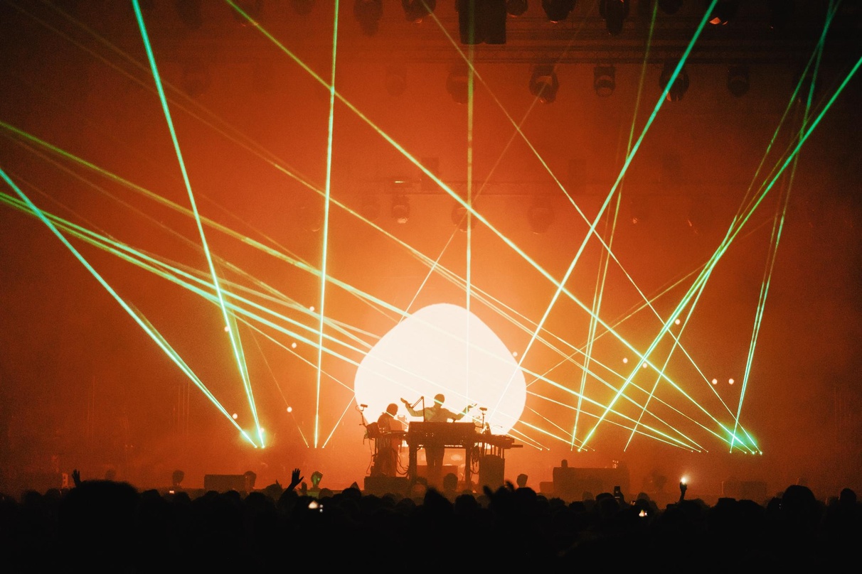 Auch International war einiges geboten: Underworld beim Sónar Festival in Barcelona