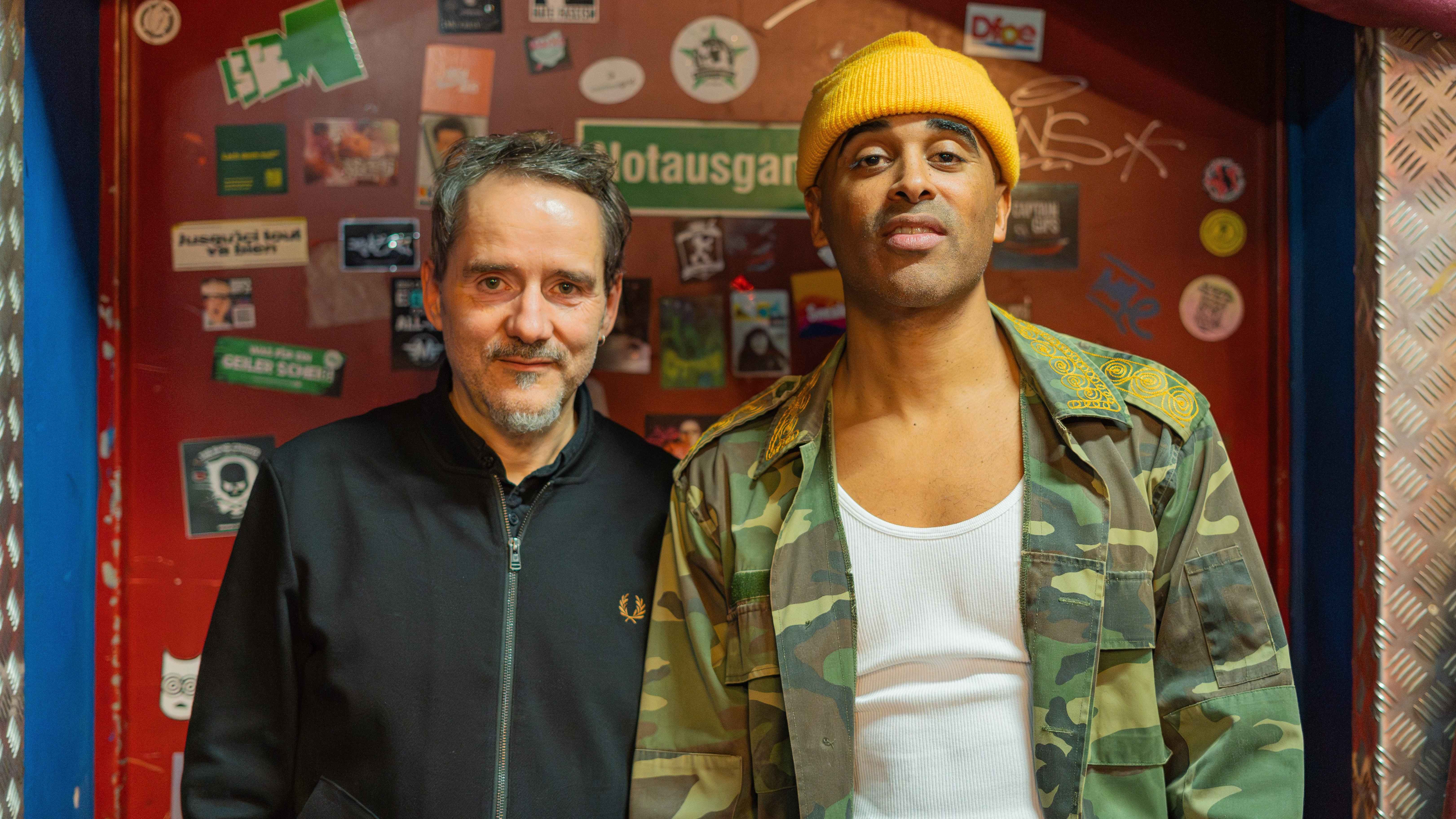 017f0c51 38ae 4279 a113 03a131aff704 Kamen für ein Foto zusammen: Festivalleiter Miguel Passarge (links) und Patrice.