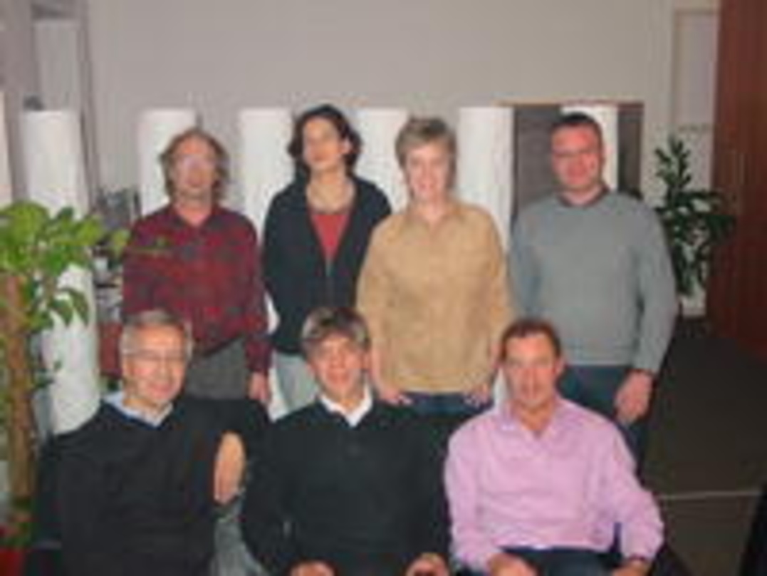 Die Gründer (hinten, v.l.n.r.): Schreckeneder, Triolo, Meier und Enninger sowie (vorn) Löffler, Schneider und Walding
