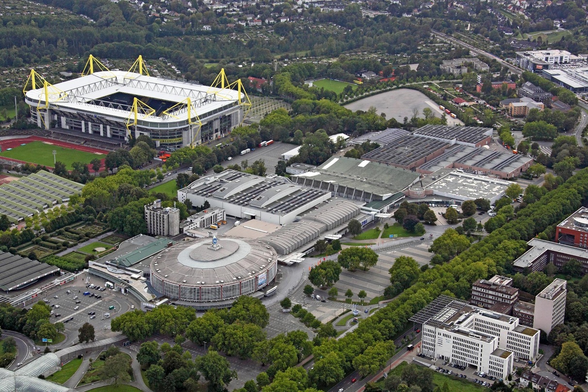 Zogen auch 2015 viele Besucher an: die Westfalenhallen Dortmund