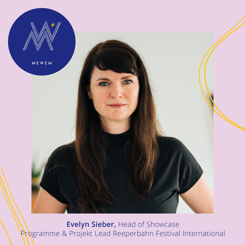 Zählt zu den Mentor*innen beim deutschen MEWEM-Programm: Evelyn Sieber vom Reeperbahn Festival