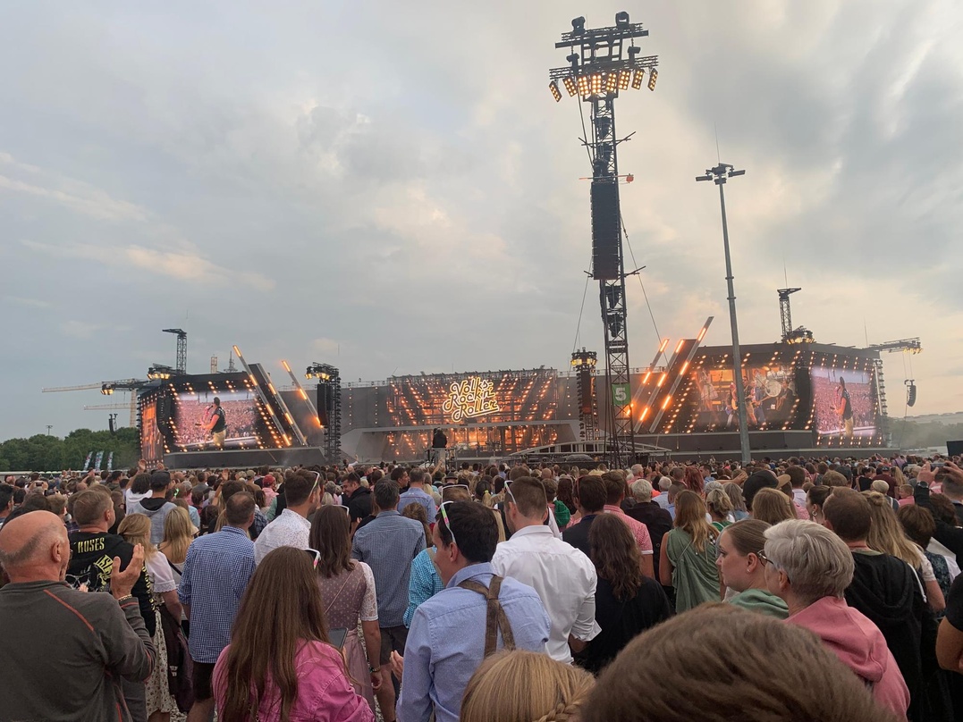 Hat die Feuertaufe bestanden: das erste Großkonzert auf der Messe München, ein Auftritt von Andreas Gabalier
