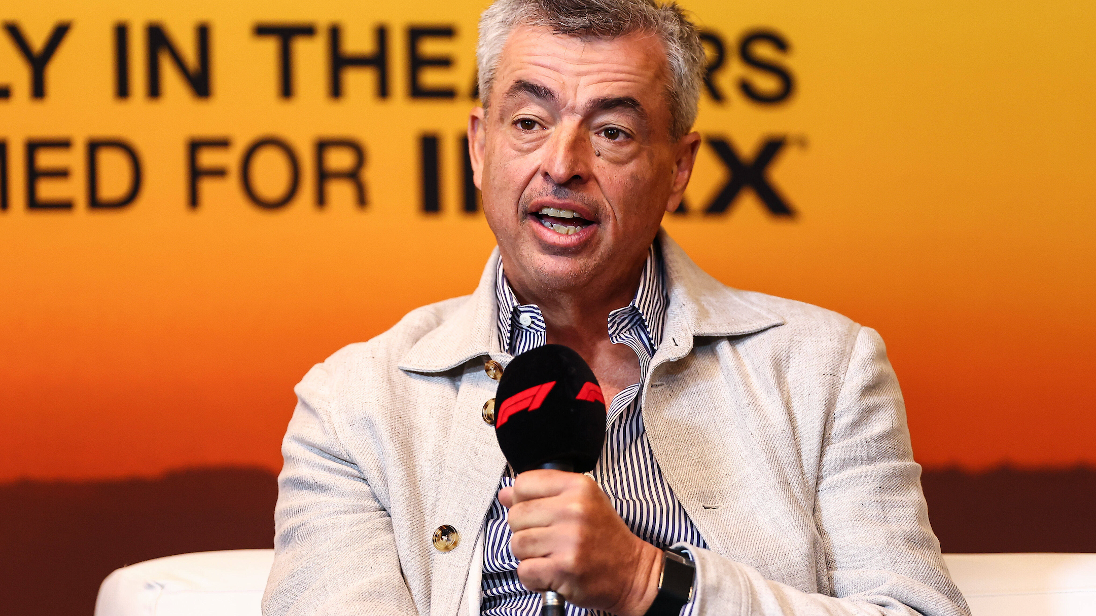 Reklamiert das bisher bestes Jahr für Apple Music nach Zahl der Hörer:innen und Neukund:innen: Apple-Spitzenmanager Eddy Cue, hier bei einer Pressekonferenz im Rahmen des kanadischen Forme...