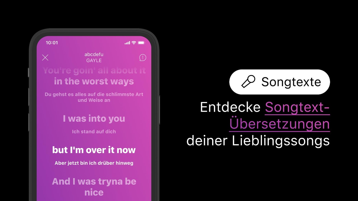 Können sich nun mit einem Klick Textübersetzungen in Echtzeit ansehen: Deezer-Nutzer:innen