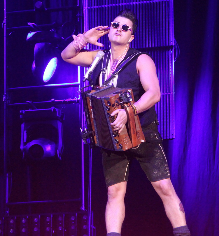 Sein Auftritt war der Stimmungshöhepunkt in München: Andreas Gabalier