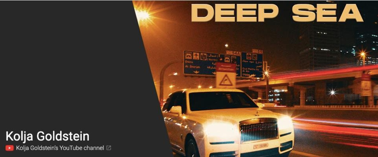 Auf Platz eins der deutschen YouTube-Trendcharts: Kolja Goldstein mit "Deep Sea"