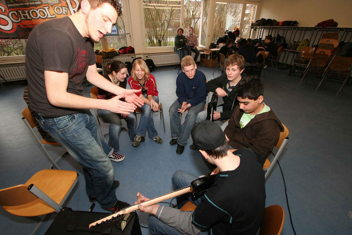Bringt Schüler an die Instrumente: Die "School Of Rock"