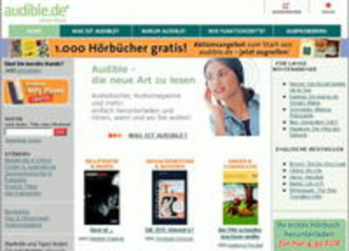 Jetzt online: audible.de