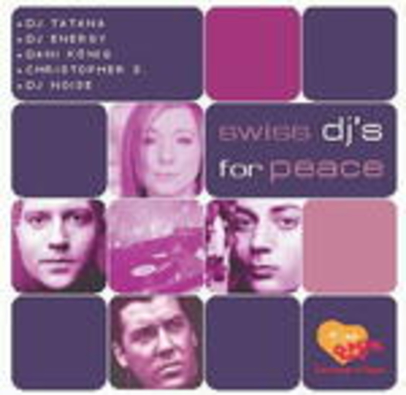 Leisten ihren Beitrag: "Swiss DJ's for Peace"