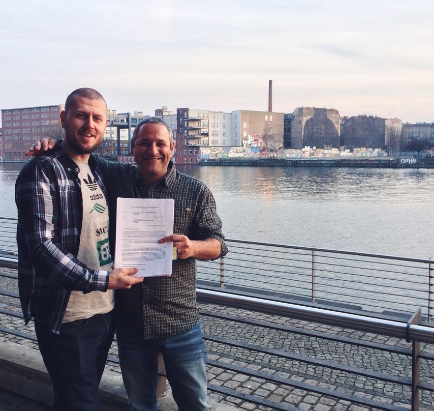 Neue Partner: Patrick Thiede (links) und Ramin Bozorgzadeh