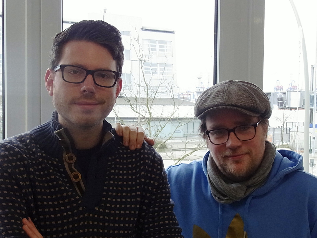 Machen sich nun auch für c/o pop stark: Christian Holl Buhl (links) und Jan Clausen von Factory 92