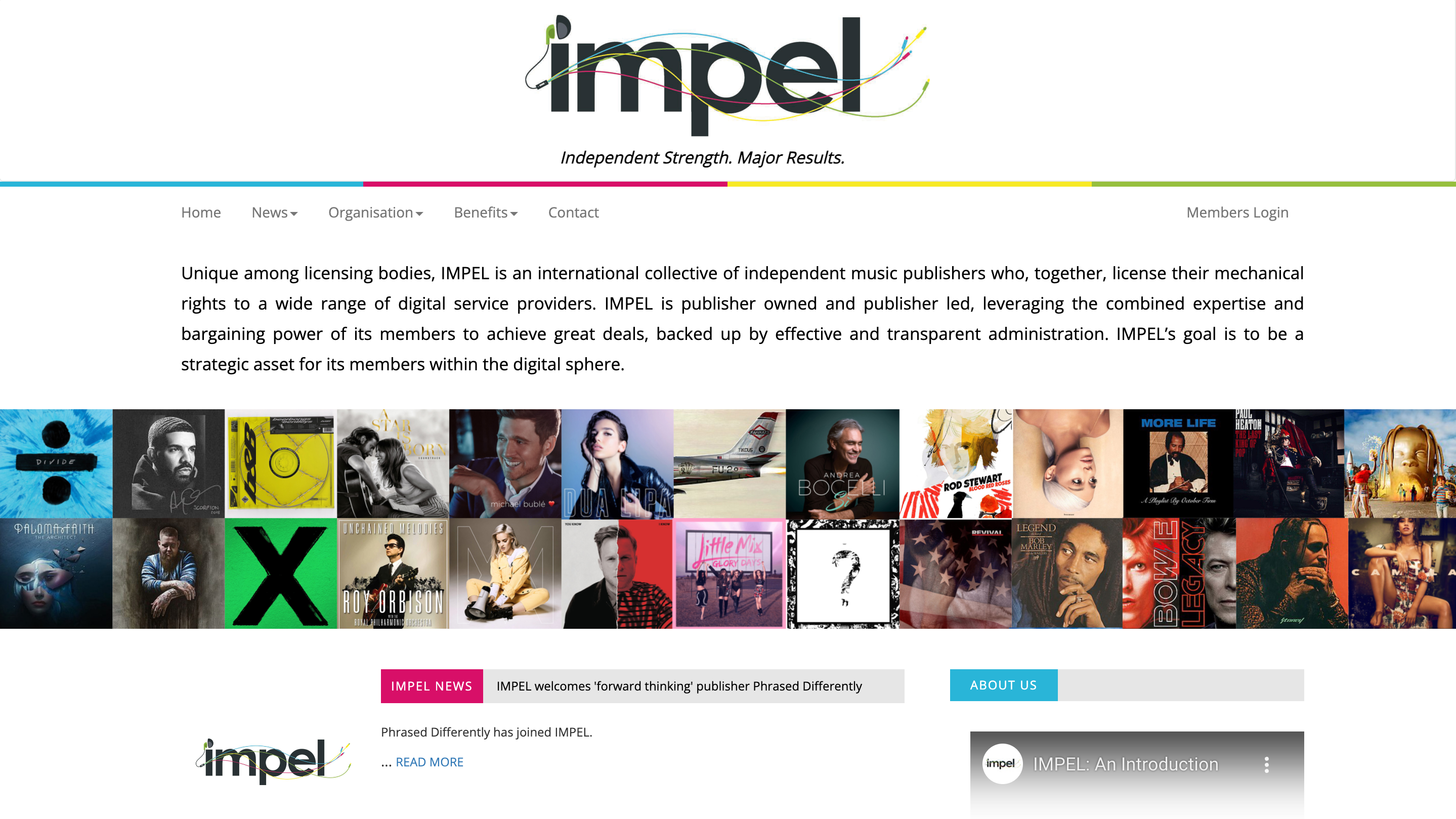 Nun auf allen Kontinenten aktiv: die britische Firma IMPEL Collective Management Limited.
