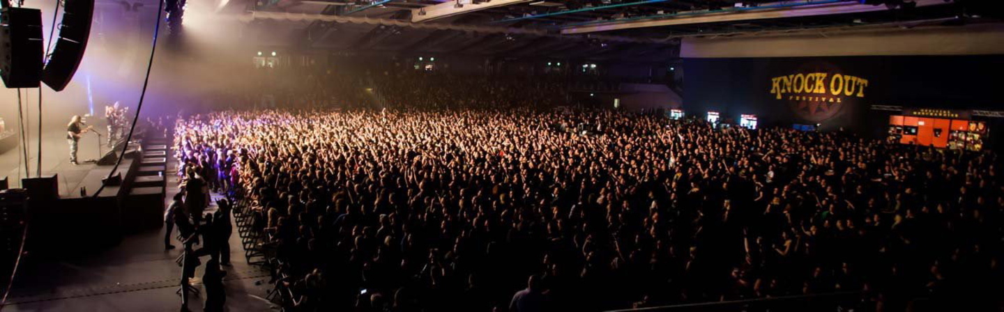 Publikumsmagnet: das Knock Out Festival in der Karlsruher Europahalle