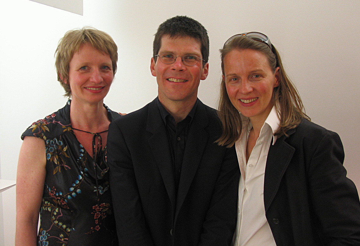 Genossen den Showcase (v.l.n.r): Stephanie Haase (EMI Classics), Christoph Hartmann und Julia Claren (Dussmann)