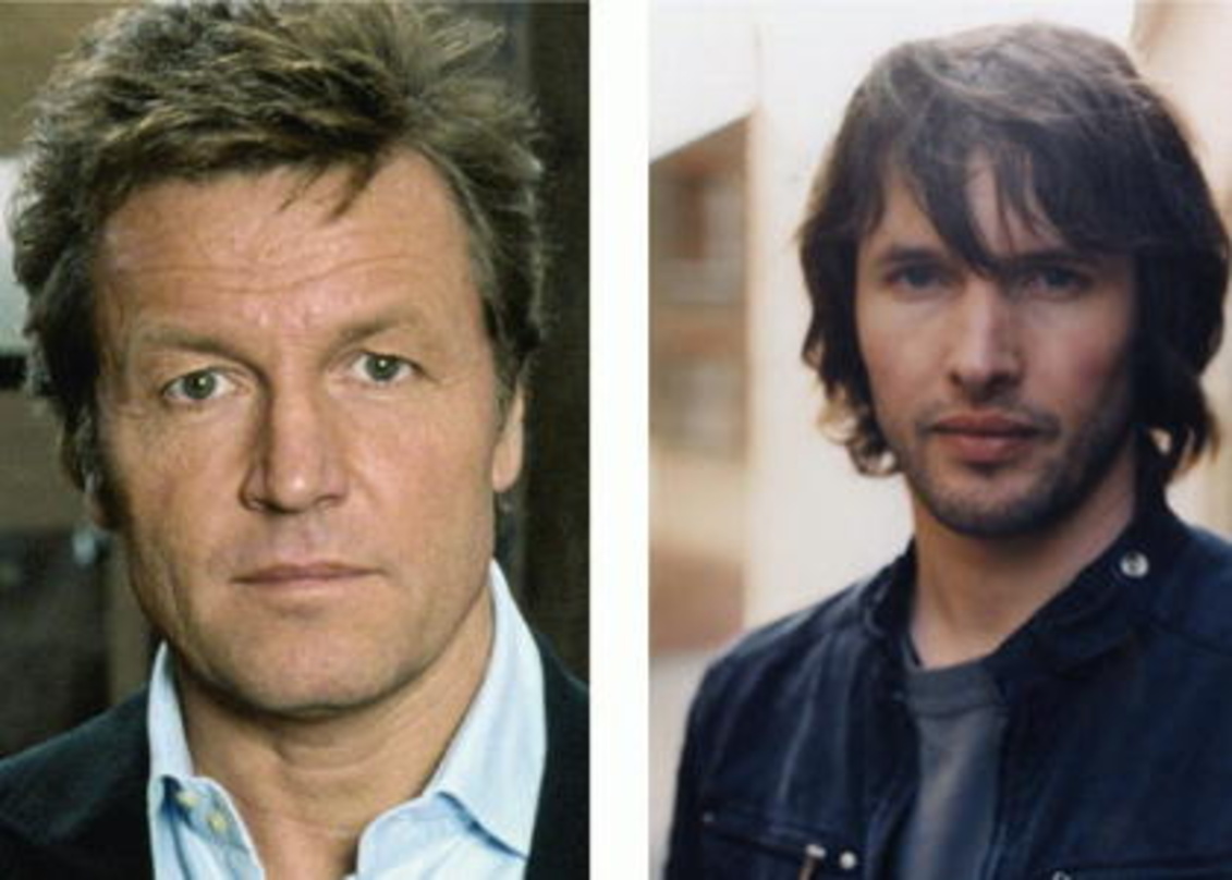 Präsentiert James Blunt (r.) in Berlin: Bernd Dopp