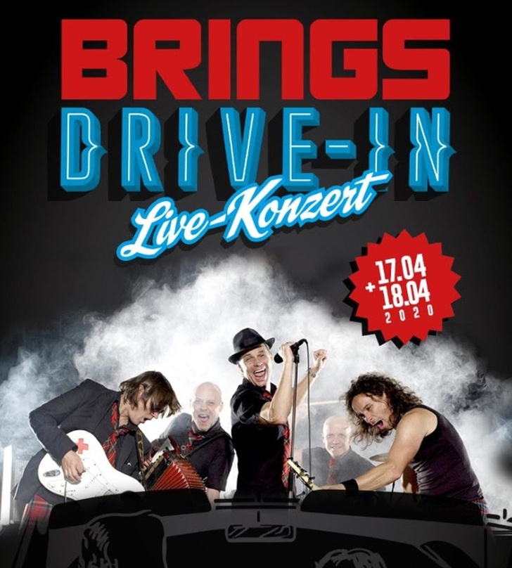 Spielen live im Autokino: Brings