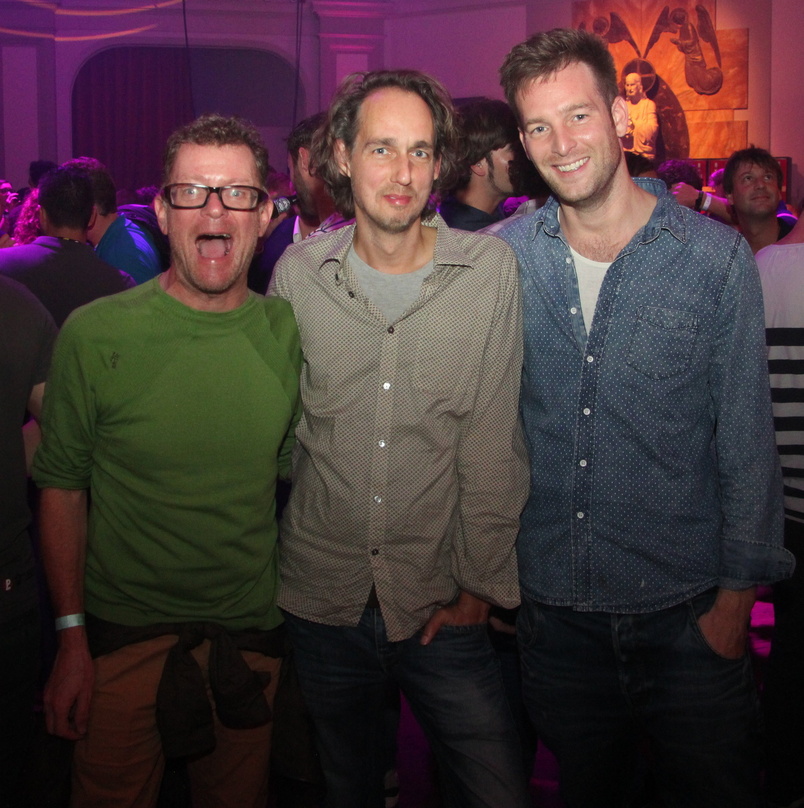 Zufrieden mit dem 18. Amsterdam Dance Event (von links): Berater Gary Smith, General Manager Richard Zijlma und Remko Gorter (Marketing ADE)