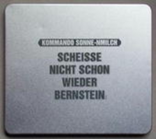 Kommando Sonne-nmilch – Scheiße nicht schon wieder Bernstein