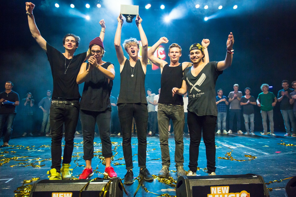 Haben den sechsten New Music Award gewonnen: Exklusive