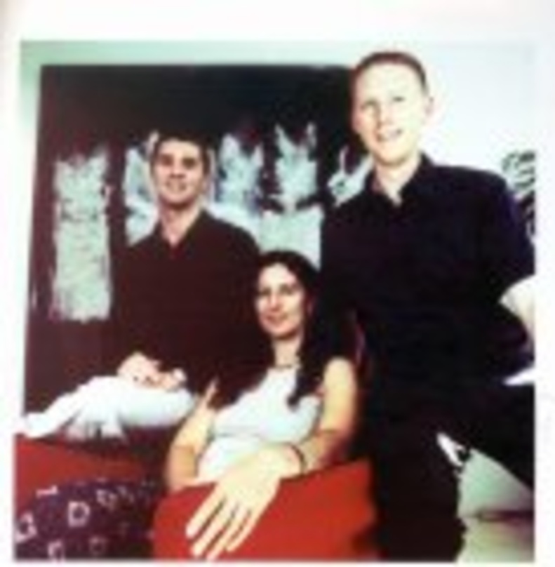 Verantwortliche von EMI Recorded Music: Senior Vice President New Media Ronnie Planalp mit ihrem Business-Development-Team Doug Lucas (Vice President, l.) und Ian Durndell (Director, r.)