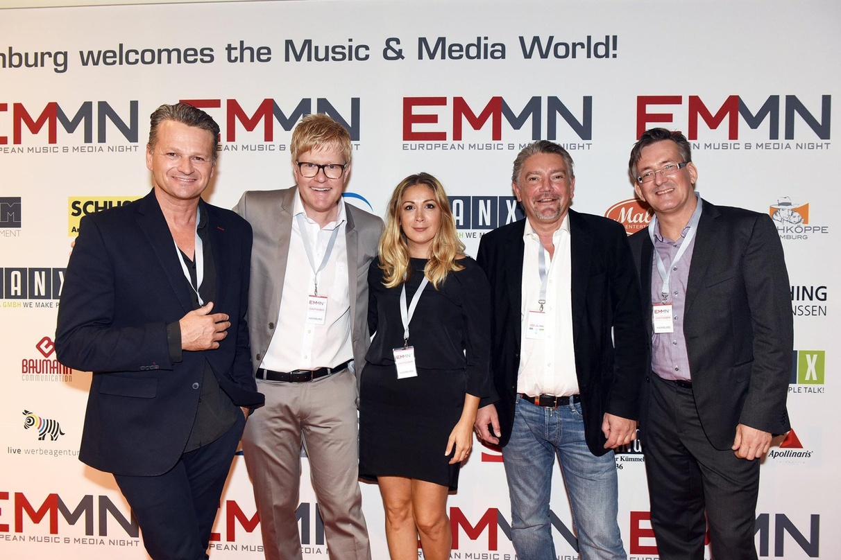 Sie hatten zur EMMN eingeladen (von links): Jochen Schuster, Sören Janssen, Bahar Tozman, Ulrich Baumann und Jens-Markus Wegener