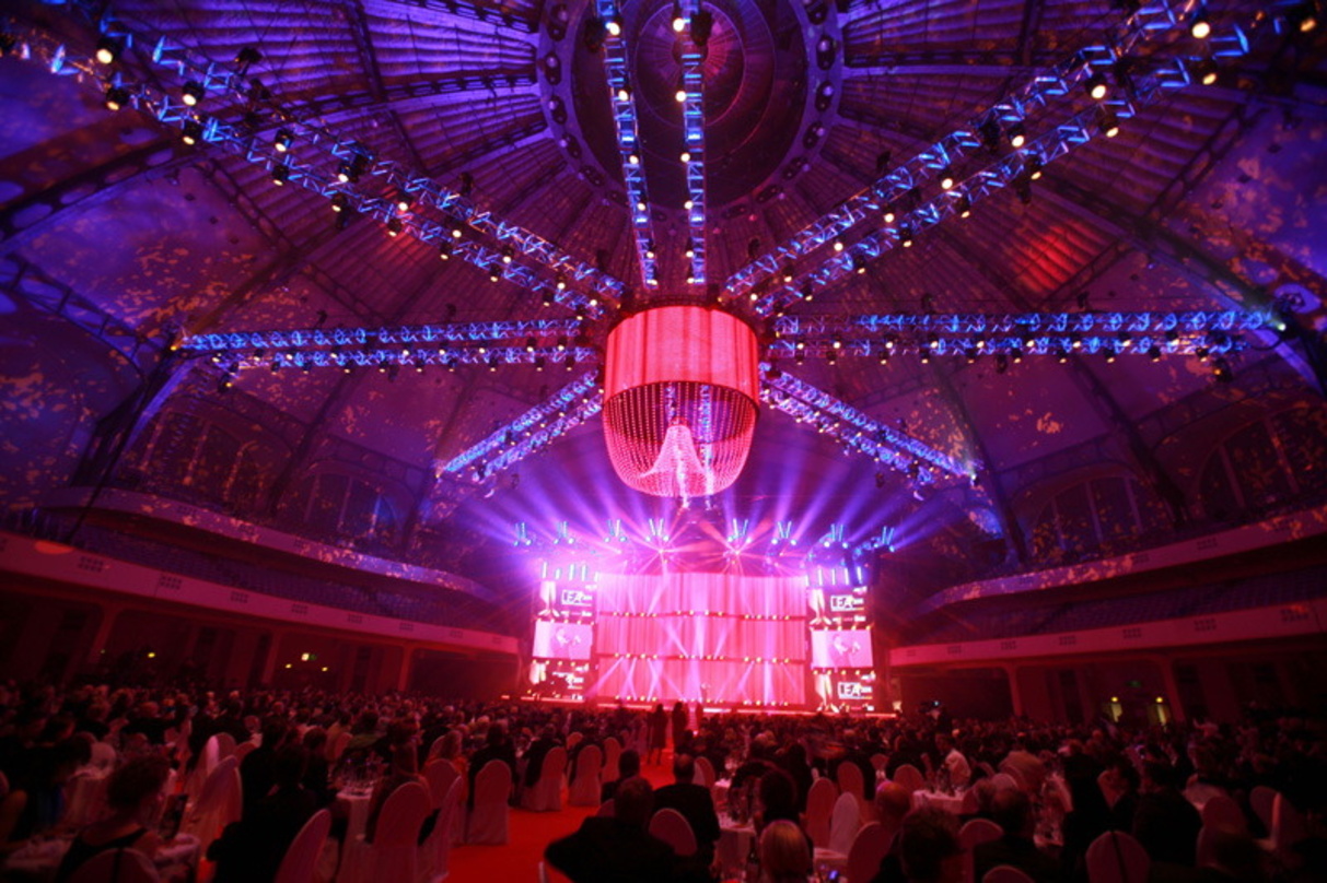 Hier geht auch 2016 der LEA über die Bühne: die Frankfurter Festhalle