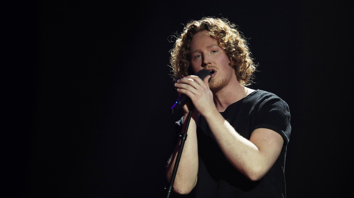 Liegt bei den Buchmachern vorn: ESC-Kandidat Michael Schulte, hier bei der Probe zum Vorentscheid