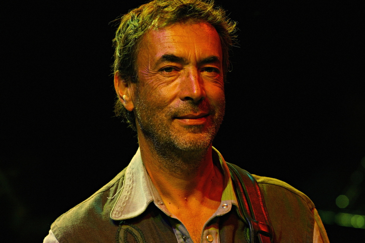 Zum vierten Mal in der Arena Kaltenberg aktiv: Hubert von Goisern