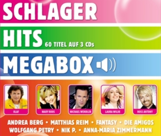 Diverse – Schlager Hits Megabox