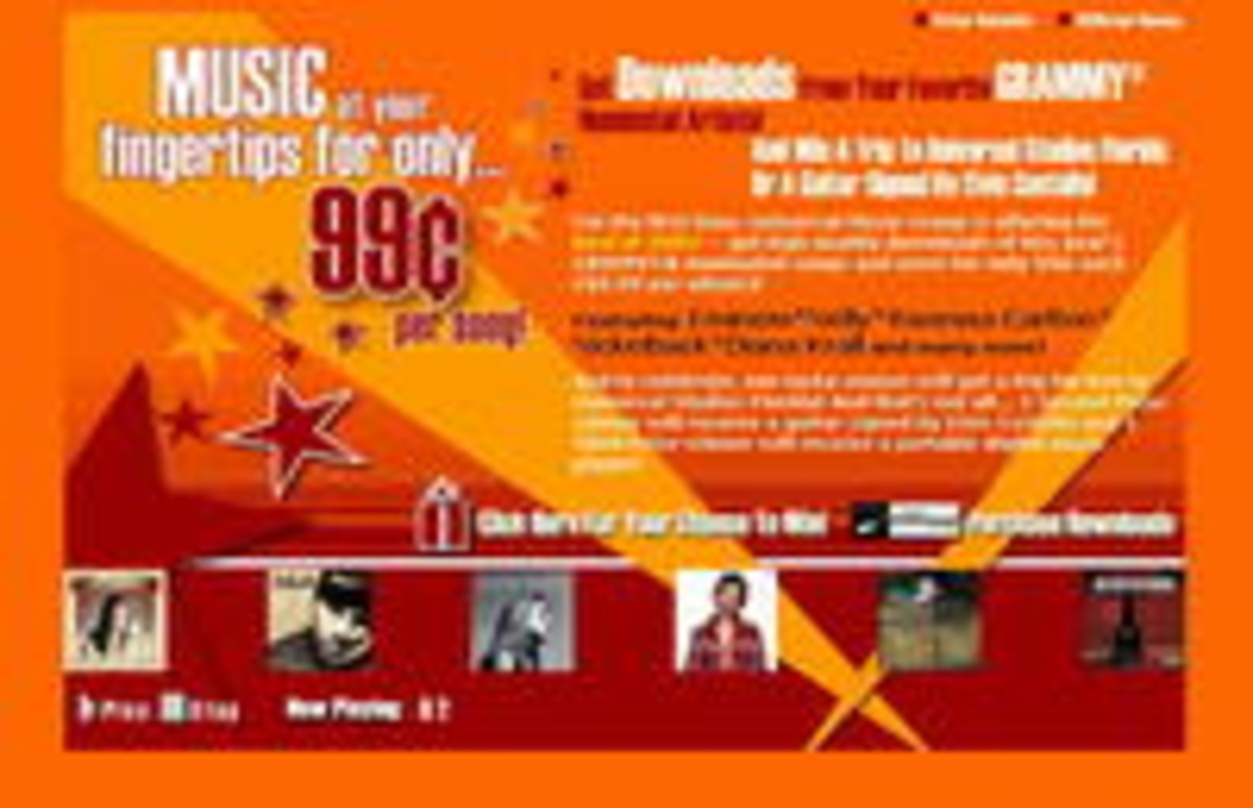 Musik für 99 US-Cent: der Download-Service von UMG