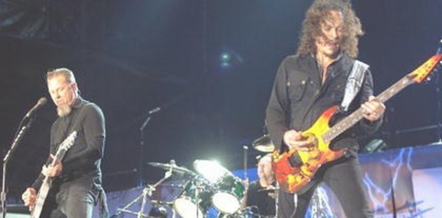Spielten ihr Album "Master Of Puppets: Metallica