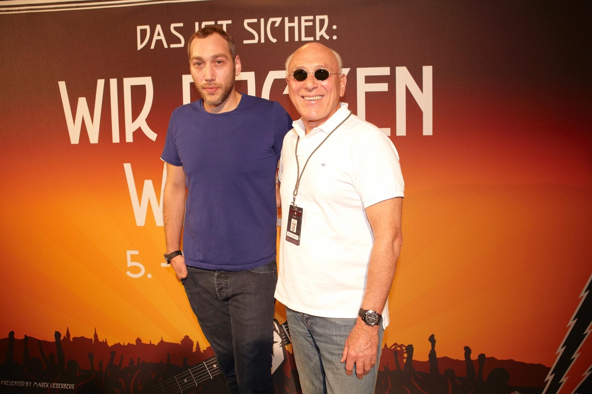 Veranstalteten Rock am Ring letztmalig auf dem Nürburgring: Andre (links) und Marek Lieberberg