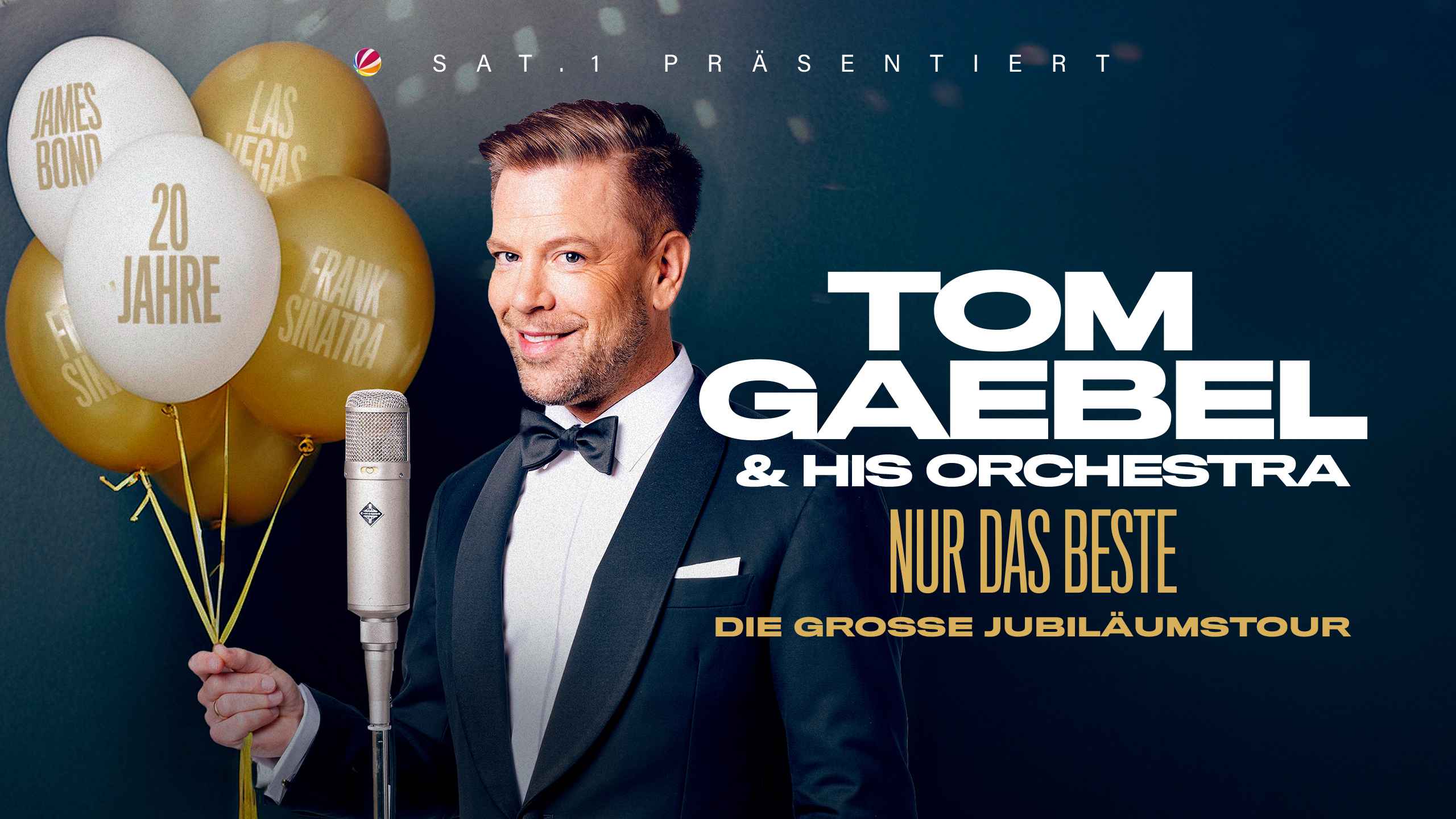 Steigt 2025: die Jubiläumstour von Tom Gaebel.