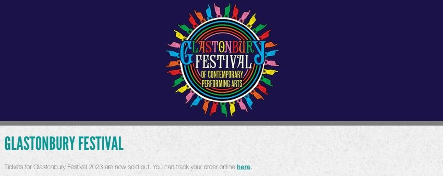 Lief nicht ganz reibungslos: Technische Probleme sollen den Ticketverkauf fürs Glastonbury-Festival aufgehalten haben.