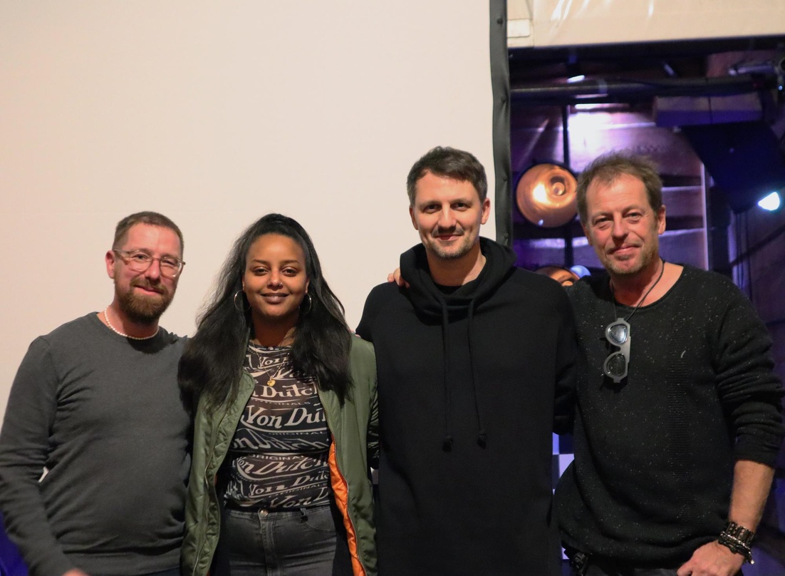Bilden nun den Geschäftsführenden Vorstand (von links): Marcel Weber, Lewamm Ghebremariam, Lutz Leichsenring und Sascha Disselkamp