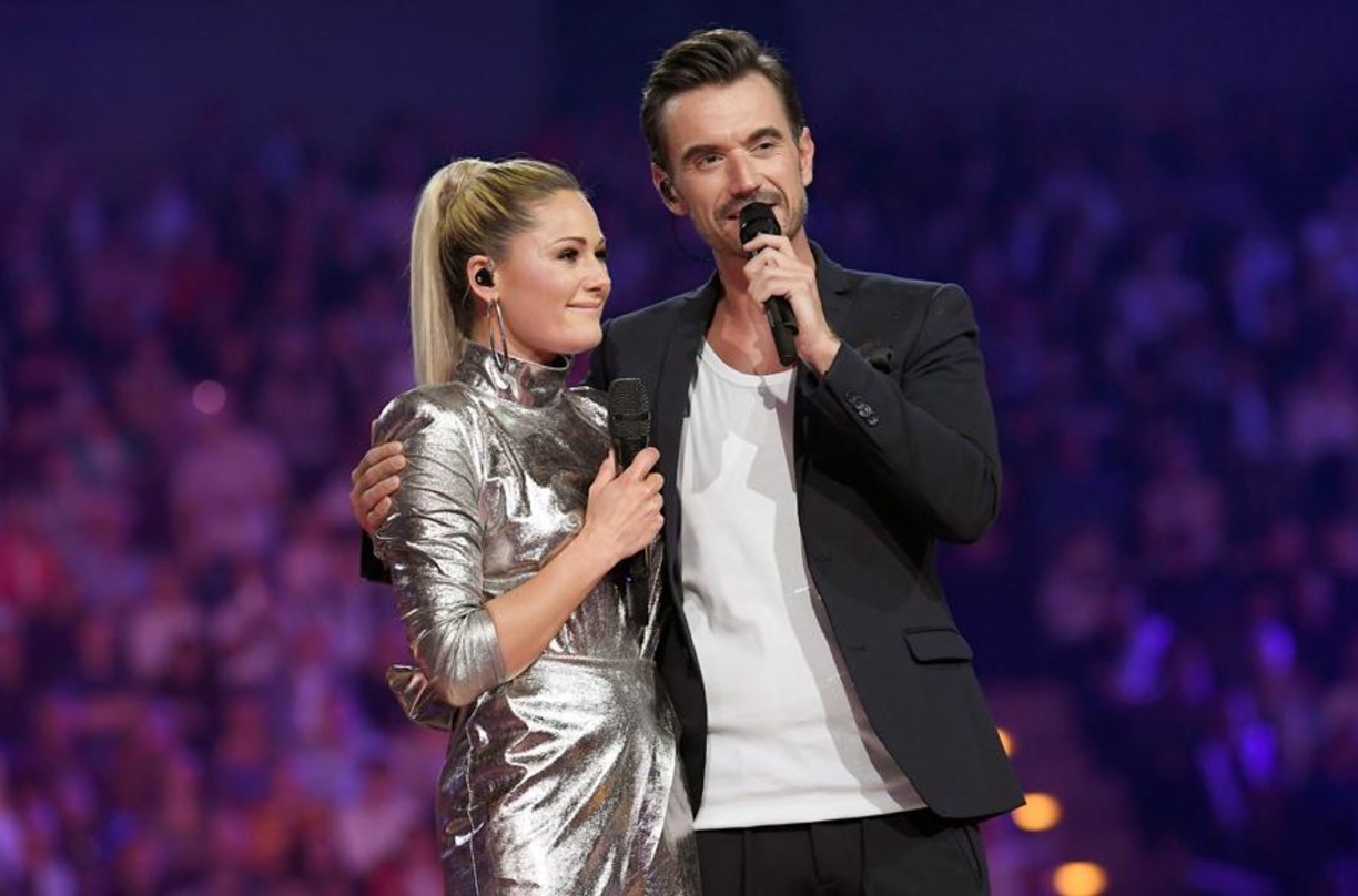 Ihren ersten gemeinsamen öffentlichen Auftritt nach der Trennung verfolgten 5,8 Millionen ARD-Zuschauer: Florian Silbereisen und Helene Fischer bei den "Schlagerchampions"