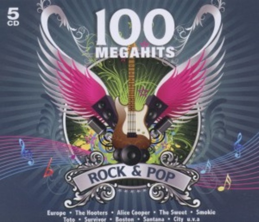 Diverse – 100 Megahits - Rock & Pop