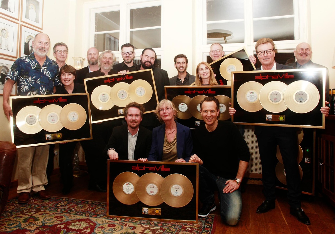 Bei der Award-Verleihung: Alphaville und Partner