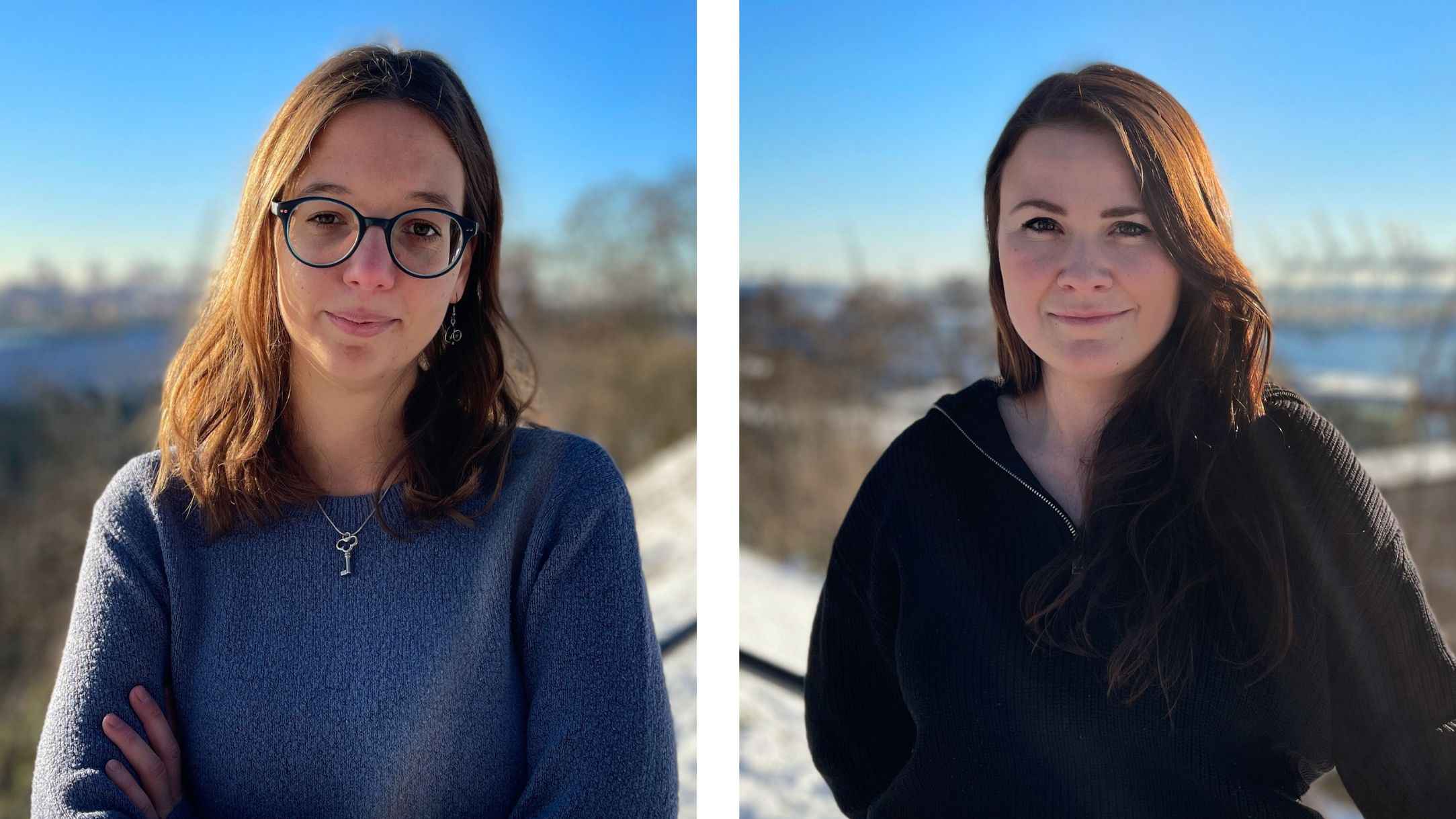 Ergänzen das HHV-Team (von links): Victoria Dahms (Lektorat Silberfisch )und Theresa Klingemann (Erwachsenenlektorat HHV).