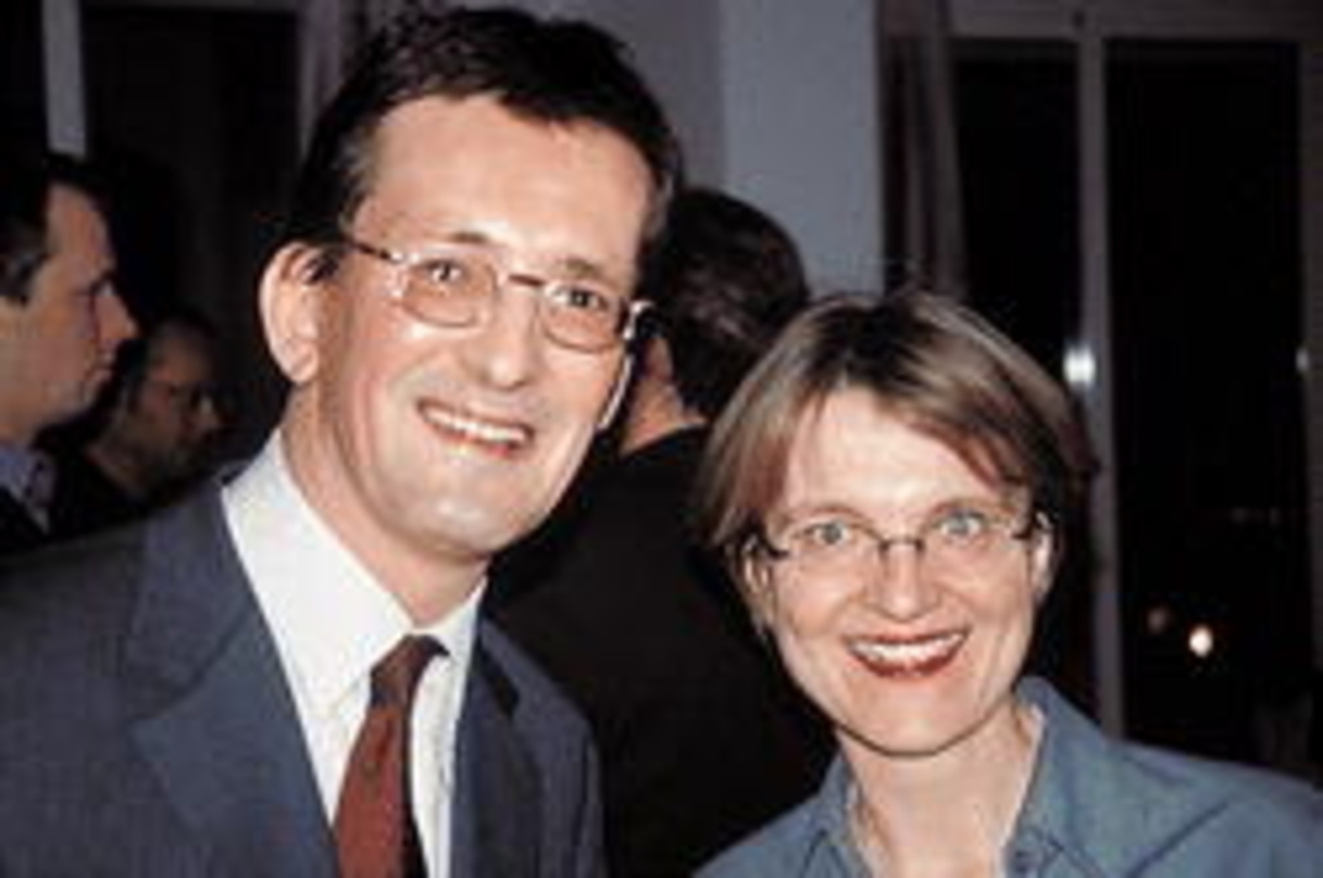 War sich des juristischen Beistands sicher: Public-Propaganda-Chef Jens-Markus Wegener mit Rechtsanwältin Dr. Claudia Rossbach (Sozietät Sasse & Rossbach)