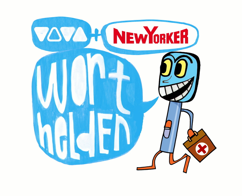 Vom Pop-Art-Künstler Jim Avignon gestaltet: Das "Worthelden"-Logo