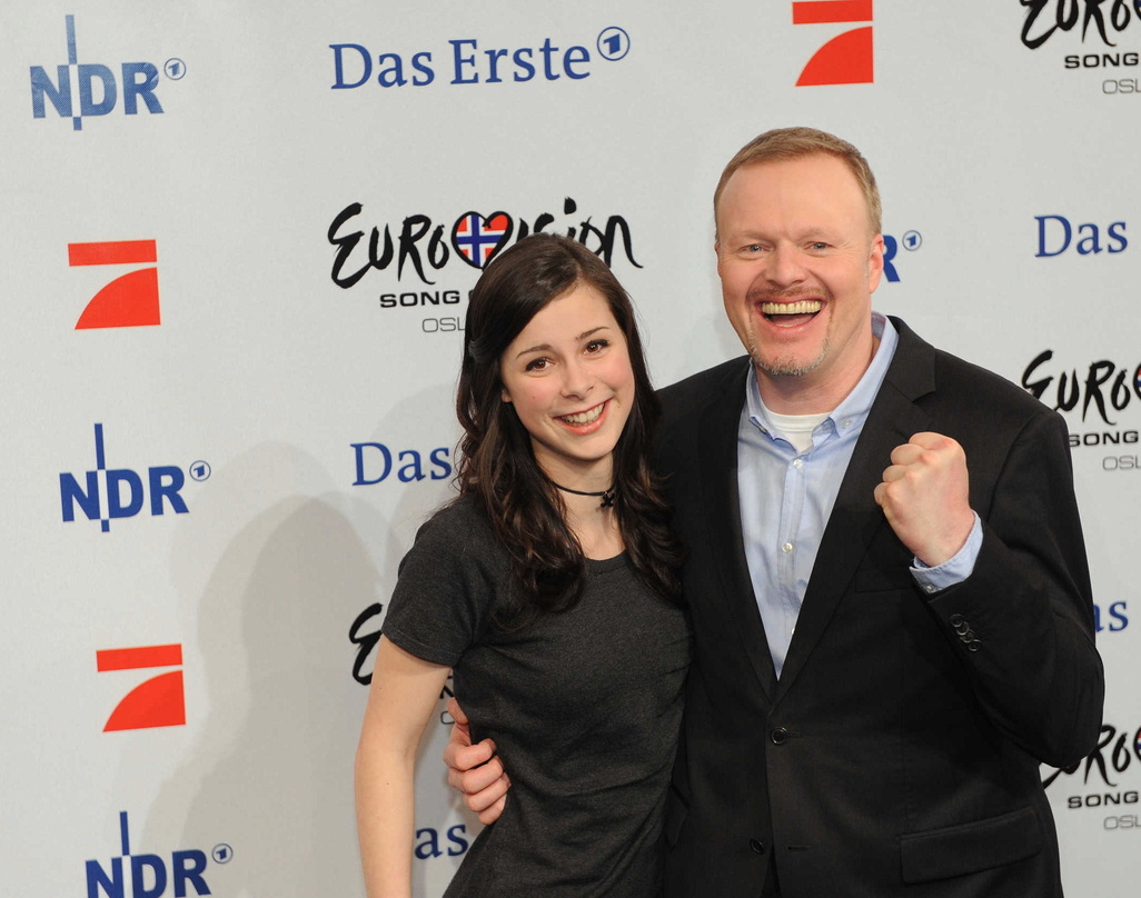 Auch 2011 in der ARD zu sehen: Lena und ihr Mentor Stefan Raab