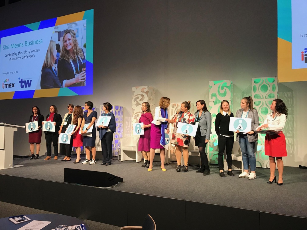 Macht sich für Frauen stark: der EVVC bei der Messe IMEX in Frankfurt