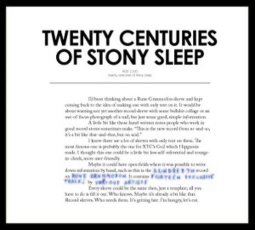 Diverse – Twenty Centuries Of Stony Sleep
