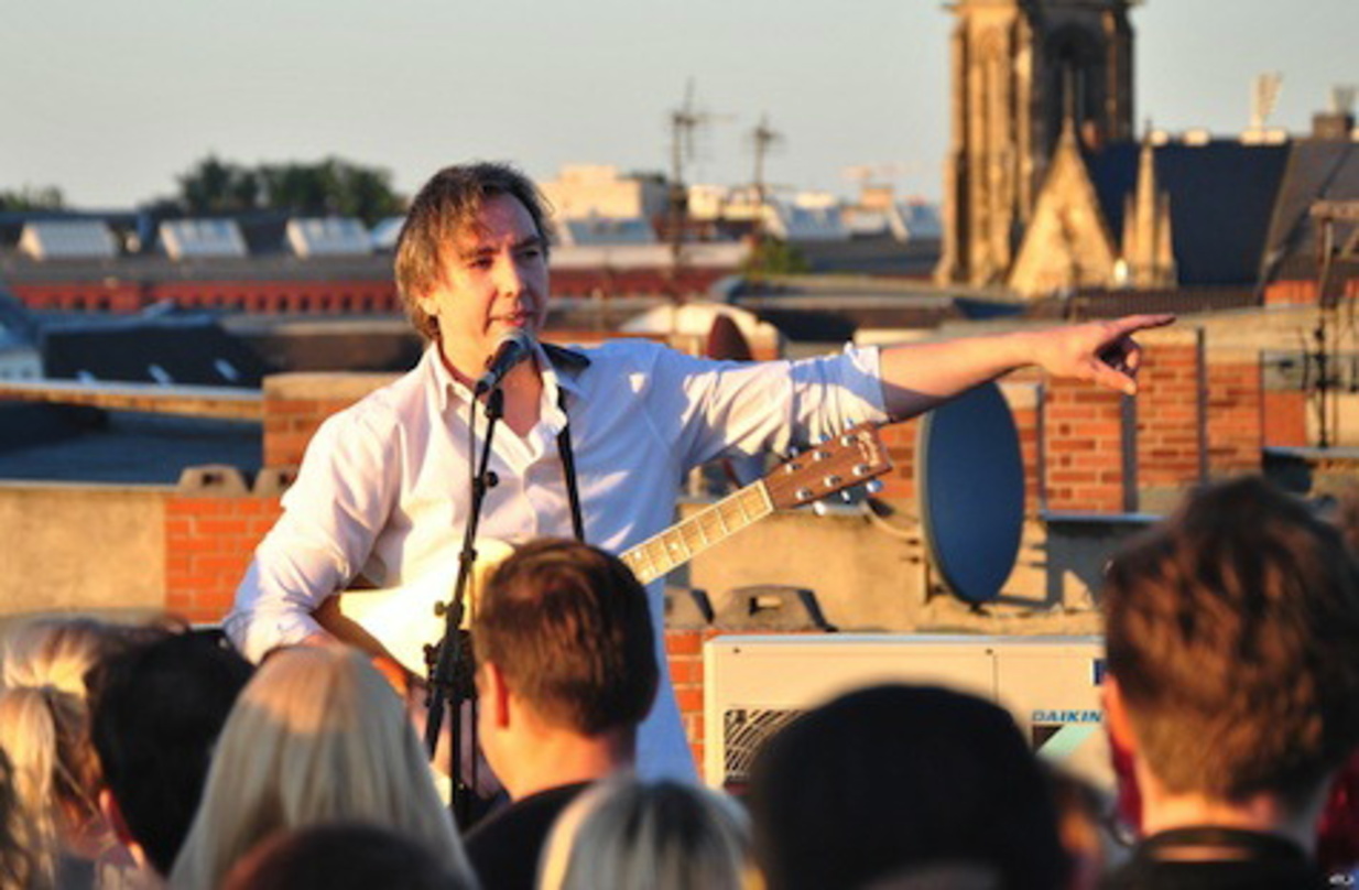 Trat beim Dachkonzert von ct creative talent auf: Olli Schulz