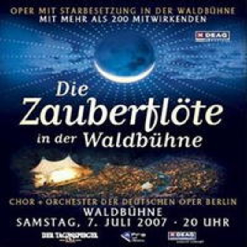 Opernzauber in der Waldbühne: Die Zauberflöte