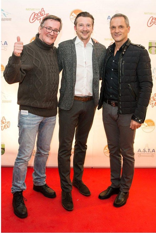 Schulterschluss beim Schedler Music Summit (von links): Jens-Markus Wegener (Imagem), Alexs White und Rudi Schedler (Schedler Musikverlag)