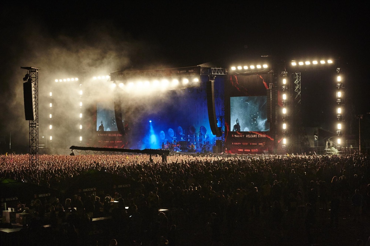 Ging nach Wetterkapriolen weitgehend reibungslos weiter: Rock am Ring 2015