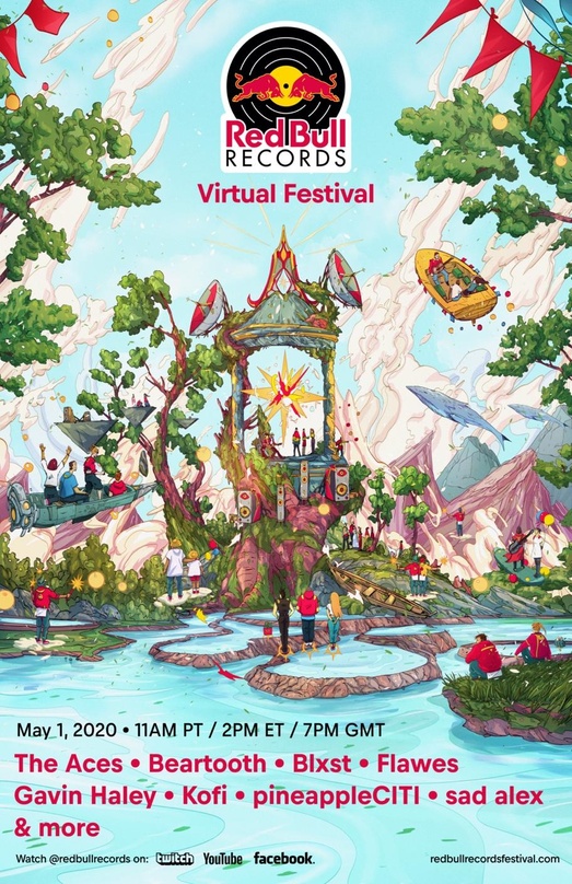 Will MusiCares helfen: das Red Bull Records Virtual Festival