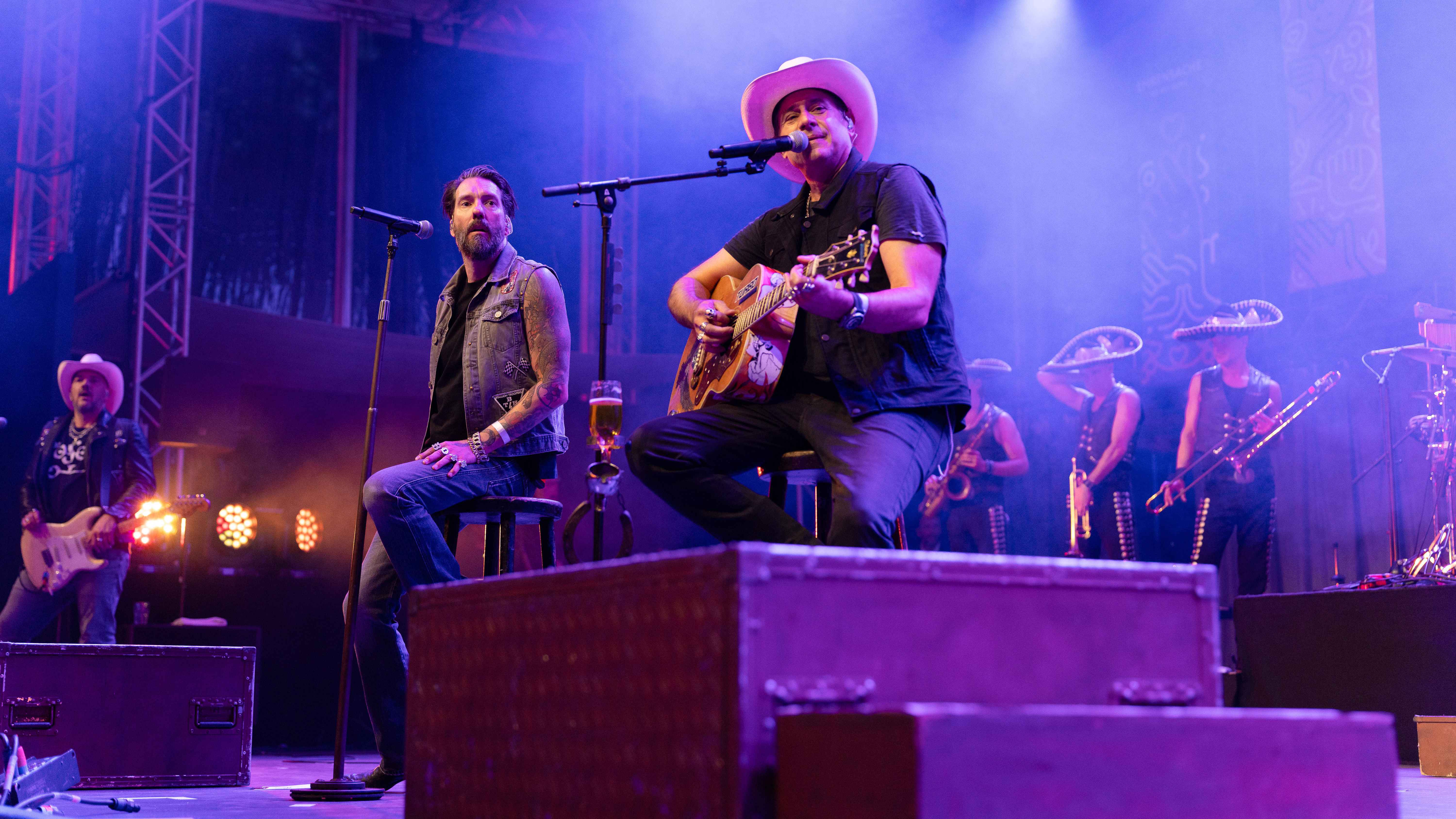 Veröffentlichten jüngst ihr zehntes Studioalbum: The BossHoss.